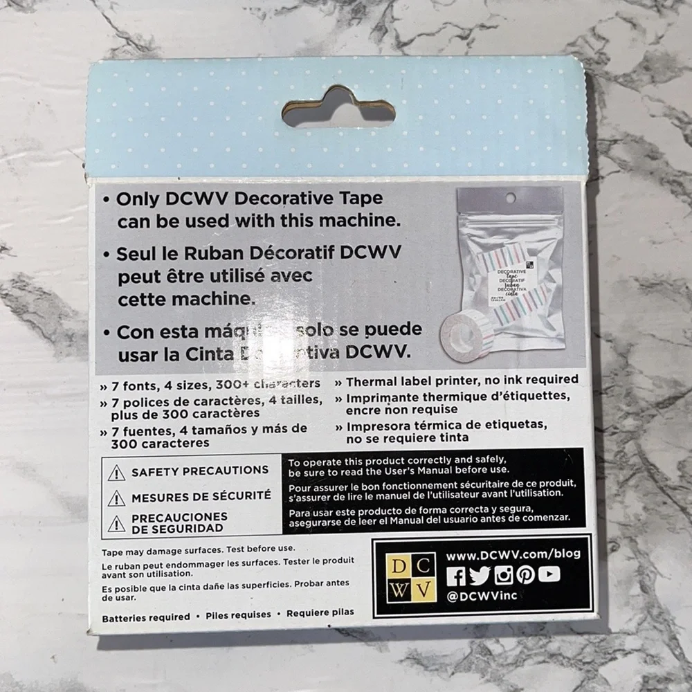 CDCWV TEPRA LITE LR5E-DC1 LABEL PRINTER